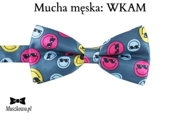 Szelki i mucha męskie WZORY DO WYBORU! GRAFITOWE