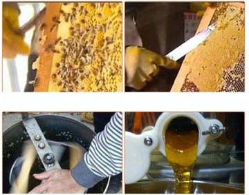 Центрифуга для медогонки, нержавеющая сталь, 4 рамы