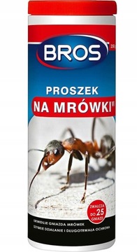 BROS PROSZEK ŚRODEK PREPARAT NA MRÓWKI OGRODOWE