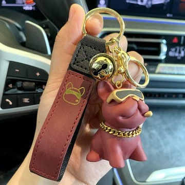 Spersonalizowany brelok do kluczy, Buldog francuski wisiorek