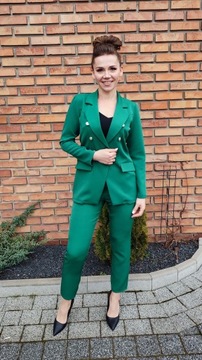 Natally Fashion Garnitur zielony 42(XL)