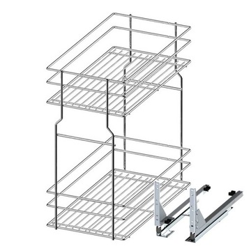 KOSZ CARGO DOLNE PODBLATOWE 2P 30CM CICHY DOMYK CHROM REJS VARIANT MULTI