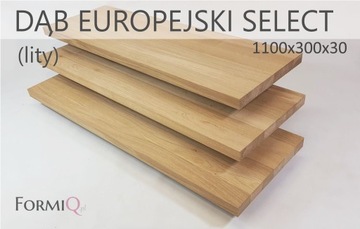 schody, stopnie, trepy dąb select 1100x300x30mm