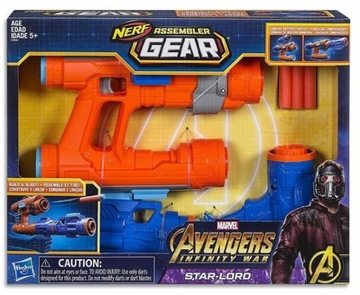 WYRZUTNIA NERF AVENGERS STAR LORD HASBRO MARVEL