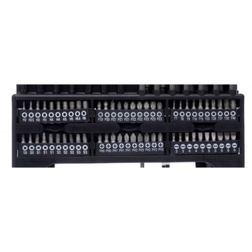 НАБОР ОТВЕРТОК И БИТ НА ПОДСТАВКЕ БИТЫ 122 EL