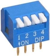 DP-04 - przełącznik DIP-Switch 4 sekcje