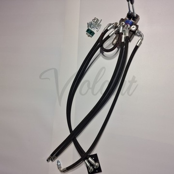 ROZDZIELACZ 2 SEKCYJNY ZEWNĘTRZNY C330 2XPŁYWAJĄCE 2 SEKCJE HYDRAULICZNY