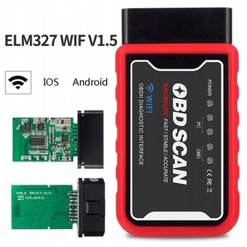 ELM327 OBD2/EOBD Bluetooth интерфейс Android/IOS