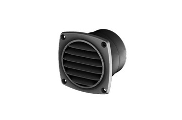KRATKA WENTYLACYJNA PCV 94 X 94 MM czarna
