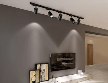 НАБОР BUSTER РЕЙКА 0,9М + 2 ЛАМПЫ GU10 ЧЕРНАЯ