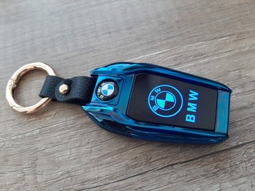 Элегантный брелок BMW - светодиодная зажигалка с ЖК-дисплеем