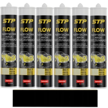 NOVOL MASA NATRYSKOWA STP FLOW 6x 290ml CZARNA