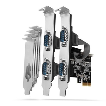 PCEA-S4N Контроллер PCIe 4x последовательный порт,