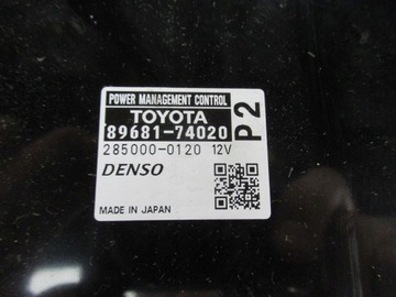 MODUL RELÉ TOYOTA AURIS I 06-12R 89681-74020