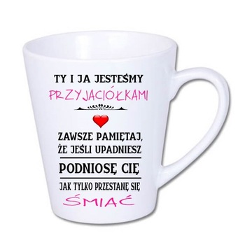 KUBEK LATTE DLA PRZYJACIÓŁKI PREZENT