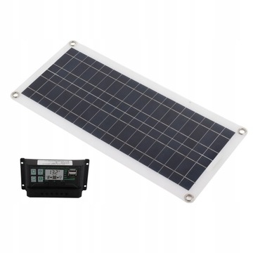 СОЛНЕЧНАЯ ПАНЕЛЬ СОЛНЕЧНАЯ БАТАРЕЯ 30W12V КОНТРОЛЛЕР