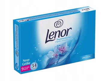 Lenor Aprilfrisch chusteczki do suszarki 34 szt DE