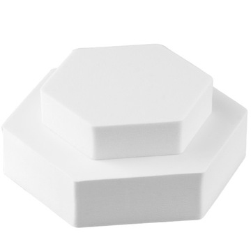 Шестигранный куб FreePower 9см БЕЛЫЙ реквизит для фото БЕЛЫЙ