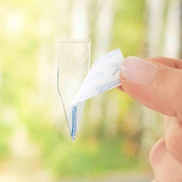 Haczyki samoprzylepne tesa do ozdób przezroczyste