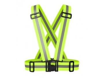 Светоотражающий жилет для бега на мотоцикле