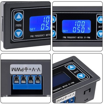 ГЕНЕРАТОР ЦИФРОВЫХ СИГНАЛОВ ШИМ 1Гц-150КГц 3,3-30В ПРЯМОУГОЛЬНИК РЕГУЛИРОВАНИЕ РАБОЧЕГО ЦИКЛА