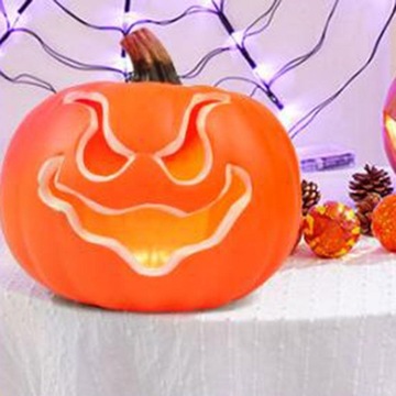 Halloweenowa latarnia dyniowa Party Favor Figurka dyniowa na wakacje Pomarańczowa