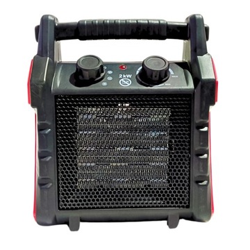 ЭЛЕКТРИЧЕСКИЙ НАГРЕВАТЕЛЬ FARELKA НАГРЕВАТЕЛЬ МОЩНОСТЬ ВЕНТИЛЯТОРА 2 кВт ТЕРМОСТАТ PTC