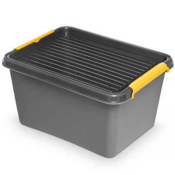 POJEMNIK PLASTIKOWY Z PRZYKRYWKĄ ZAMYKANY 15,5L