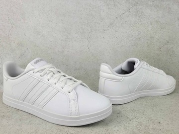 ADIDAS COURTPOINT IE3443 BUTY DAMSKIE TRAMPKI TENISÓWKI SKÓRZANE BIAŁE