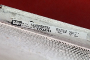 CHLADIČ VODY 31368361 VOLVO XC60 1 I 2.0 11R