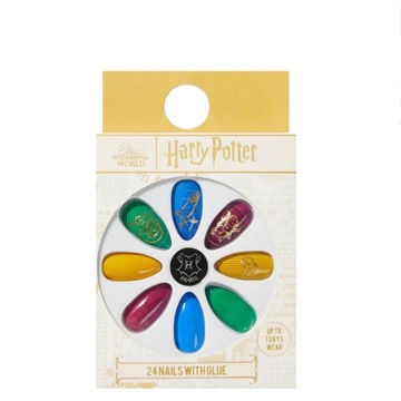 Tipsy sztuczne paznokcie Primark Harry 24 Hogwarts