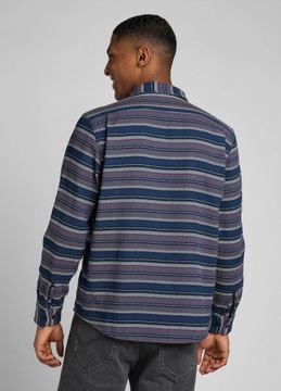 Lee Worker Shirt - Indigo Stripe