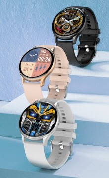 ЧАСЫ SMARTWATCH ЖЕНСКИЕ AMOLED 466x466 ЗВОНКИ PL
