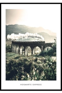 50x70 Plakat Hogwarts Express Harry Potter pociąg
