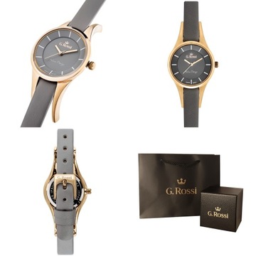 ЧАСЫ ЖЕНСКИЕ G. ROSSI ENRICA, КОЖАНЫЙ РЕМЕШОК