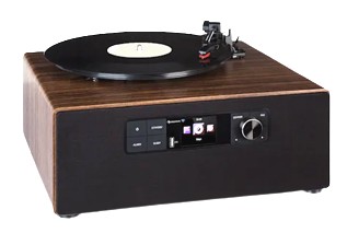 Auna 10034557 RETRO gramofon radio internetowe CD