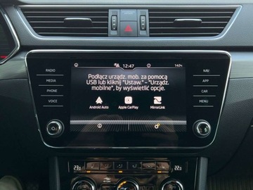 Skoda Superb III Kombi Facelifting 2.0 TDI SCR 150KM 2022 Skoda Superb 2.0TDI 150 Style SerwisASO SalonPL Virtual Matrix Nawi Kessy, zdjęcie 31