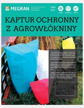 Kaptur Ochronny Biały 2,2 m x 2,4 m 1 szt.