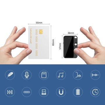 МИНИ-ШПИОНСКИЙ ДИКТОФОН 32 ГБ В КОМПЛЕКТЕ С ТРУБКОЙ