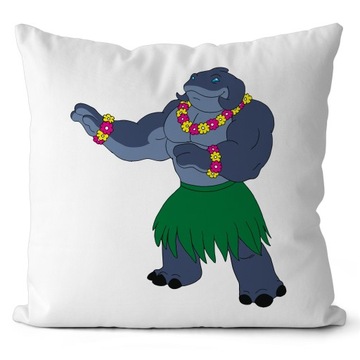 PODUSZKA STICH LILO I STICH PREZENT DLA DZIECKA JASIEK 40X40 CM MIKROFIBRA