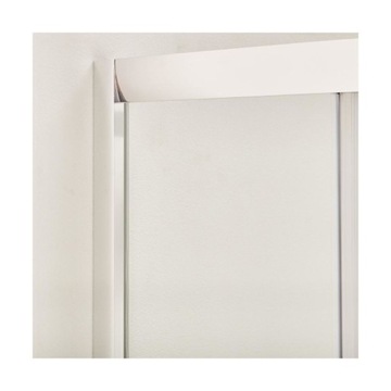 SZKLANA KABINA PRYSZNICOWA 80x80 półokrągła