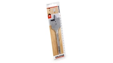 Wiertło łopatkowe piórowe do drewna 38x152 mm Kreator