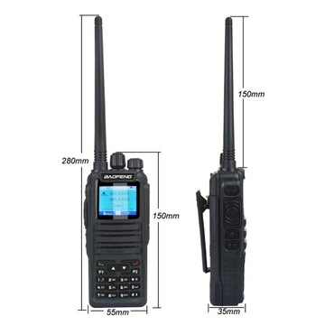 Цифровая рация DMR VHF UHF Opengd77 Baofeng BF-1701