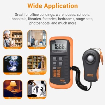 Цифровой люксметр Dr.meter LX1330B L751 люксметр