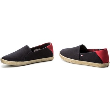 Tommy Hilfiger espadryle męskie ESPADRYLE EASY SUMMER SLIM ON NAVY