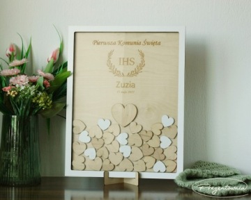 Гостевая книга FRAME Communion Белая фанера IHS
