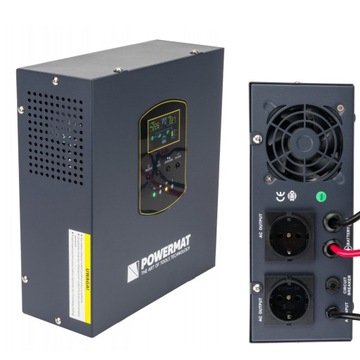 ZASILACZ AWARYJNY UPS LCD 500VA 300 W PRZETWORNICA