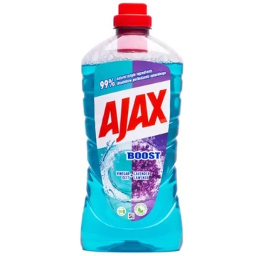 Ajax Boost ocet & lawenda płyn Uniwersalny 1l