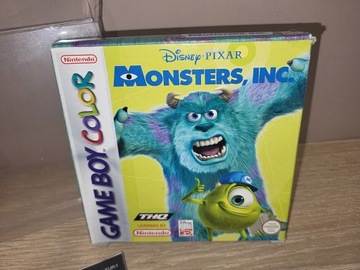 MONSTERS INC INC. - GAME BOY COLOR GBC KOMPLET +PROTEKTOR