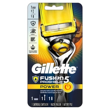 Gillette Fusion5 Proshield Power Flexball maszynka z 1 wkładem imp US